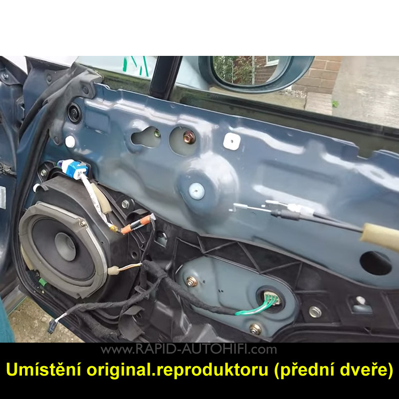 Reproduktory MAZDA MX-5 NC ESX HZ62 s redukcemi