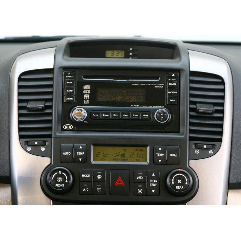 Rámeček autorádia Kia Carnival 2006-2014 Sada s konektorem