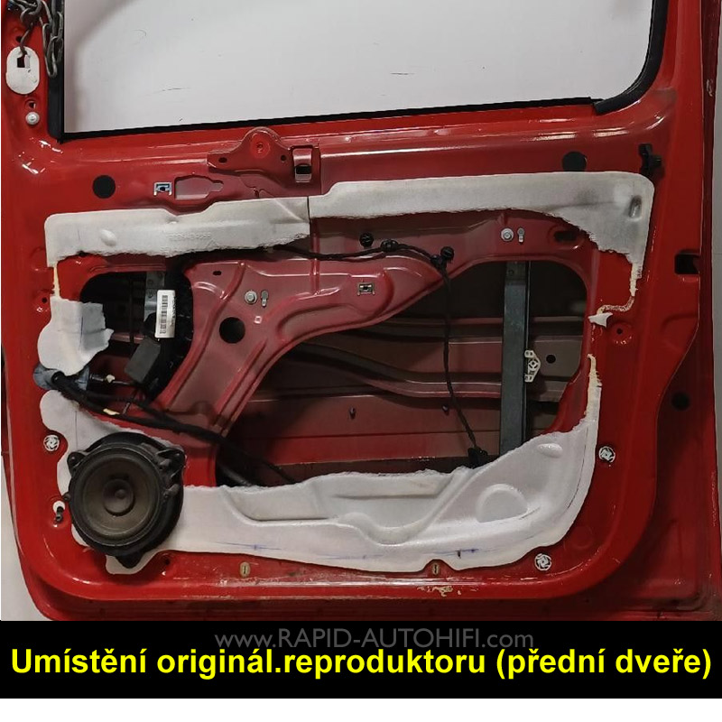 Reproduktory MERCEDES Citan ESX HZ62 Přední s redukcemi