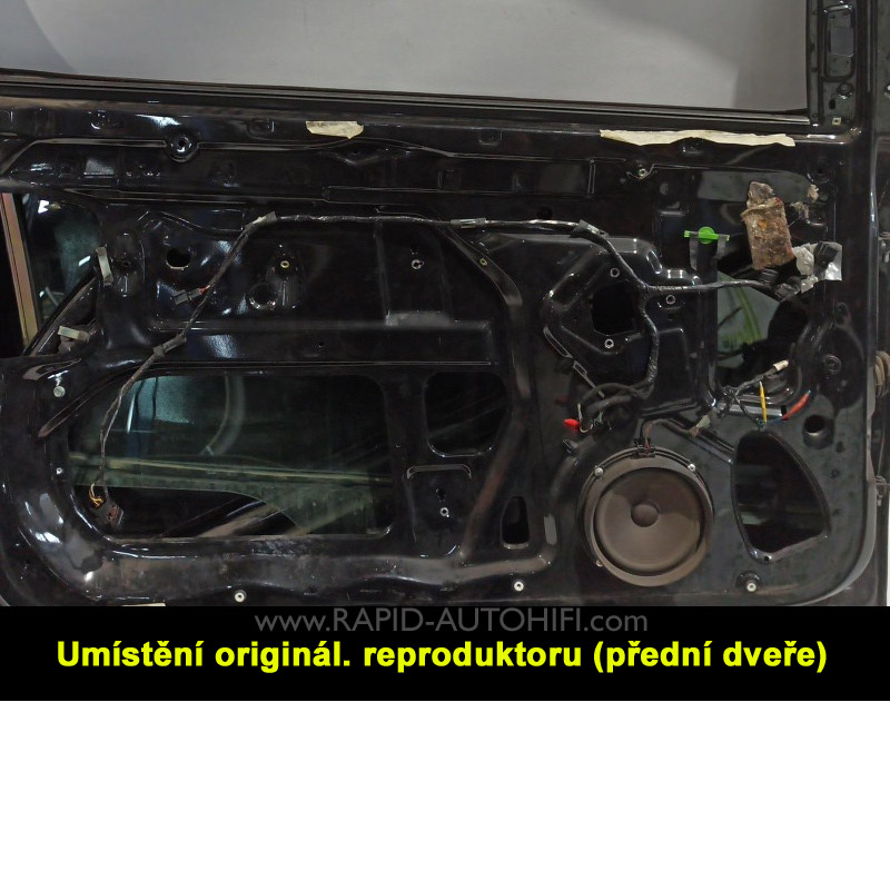 Reproduktory VW FOX Renegade RX6.2C s redukcemi