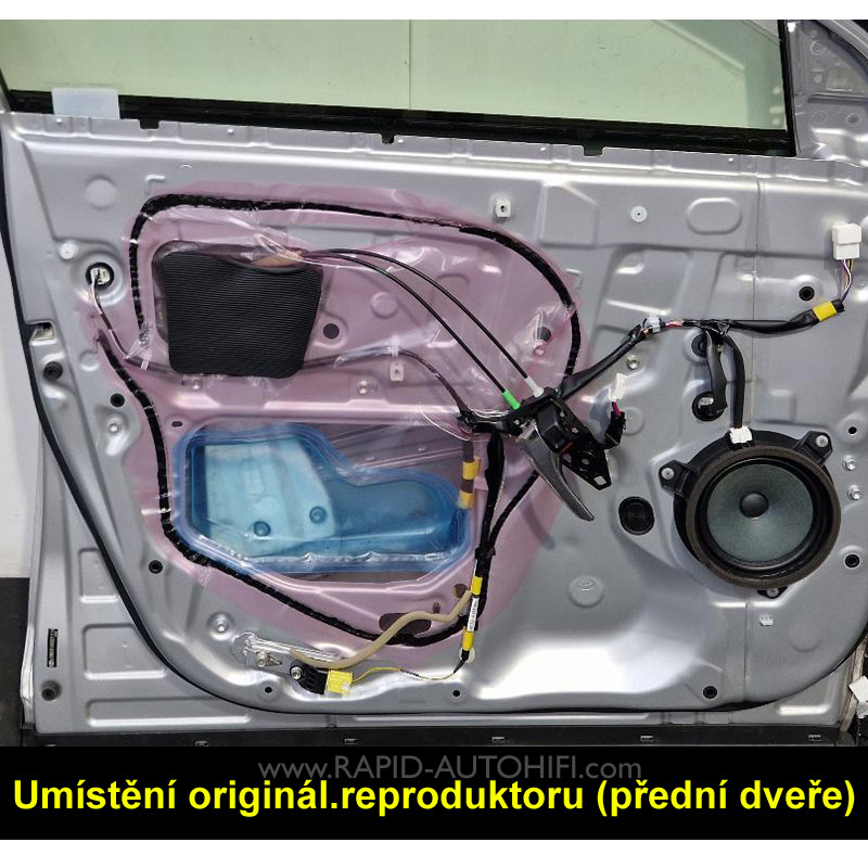 Reproduktory TOYOTA Rav4 2013-2018 ESX HZ6.2Cv2 s redukcemi