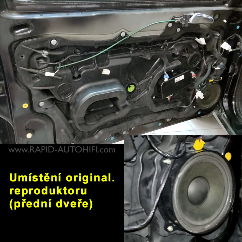 Reproduktory LANCIA Y Crunch DSX62 s redukcemi