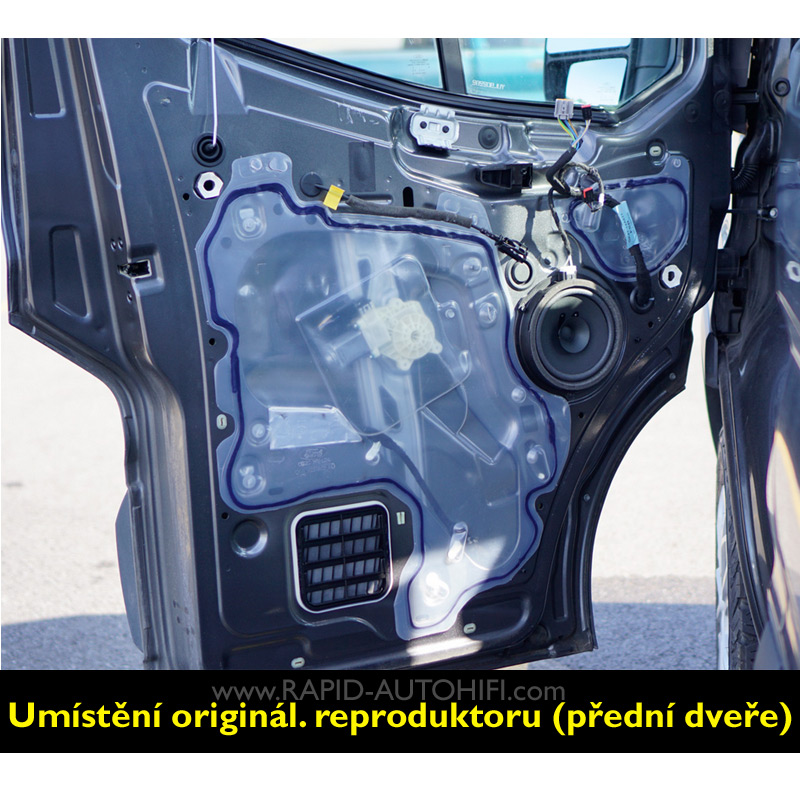Reproduktory FORD Transit ESX SXE62 s redukcemi