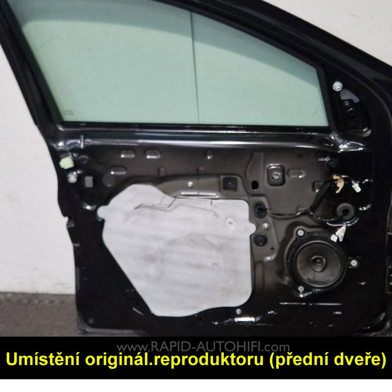 Reproduktory DACIA Logan 2012-2019 Crunch DSX62 DSX52 Přední+Zadní sada s redukcemi