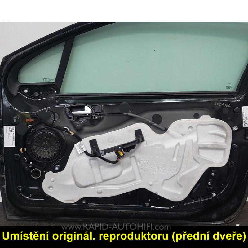 Reproduktory PEUGEOT 208 2012-2018 ESX SXE62 s redukcemi