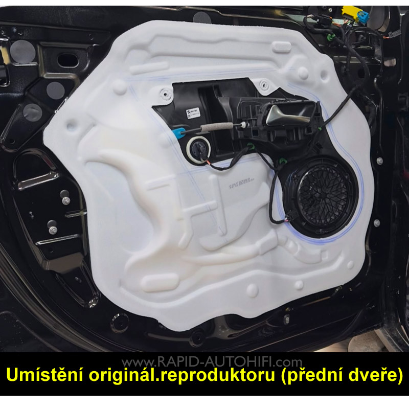 Reproduktory PEUGEOT Rifter Crunch DSX62 s redukcemi