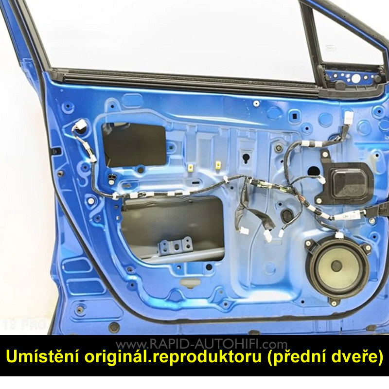 Reproduktory TOYOTA C-HR ESX HZ6.2W s redukcemi