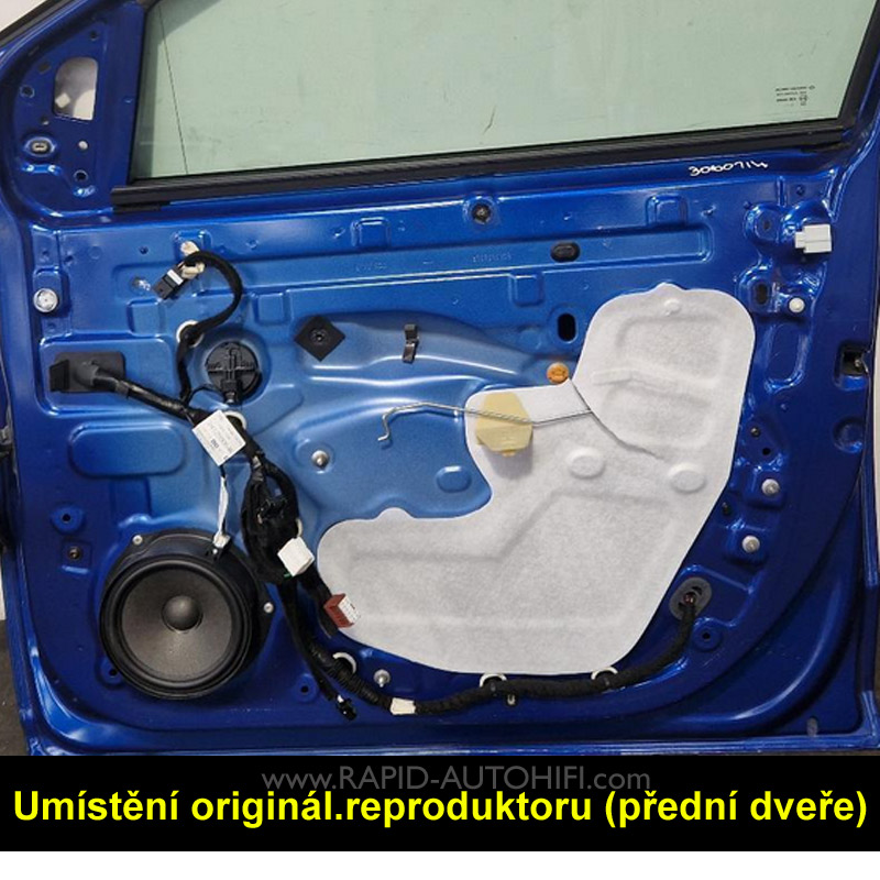 Reproduktory DACIA Sandero od 2020 Crunch DSX62 Sada s redukcemi
