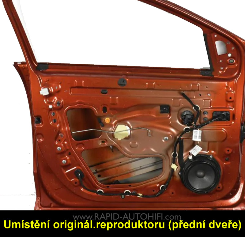 Reproduktory DACIA Jogger Renegade RX6.2C Sada s redukcemi