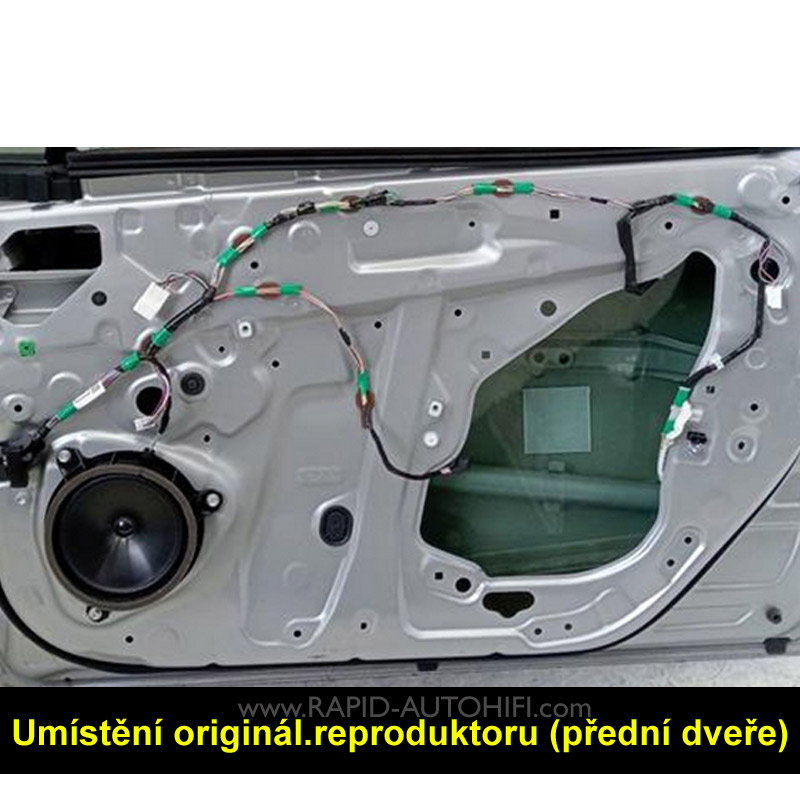 Reproduktory TOYOTA Corolla E210 TOYOTA Corolla Cross ESX HZ6.2W s redukcemi