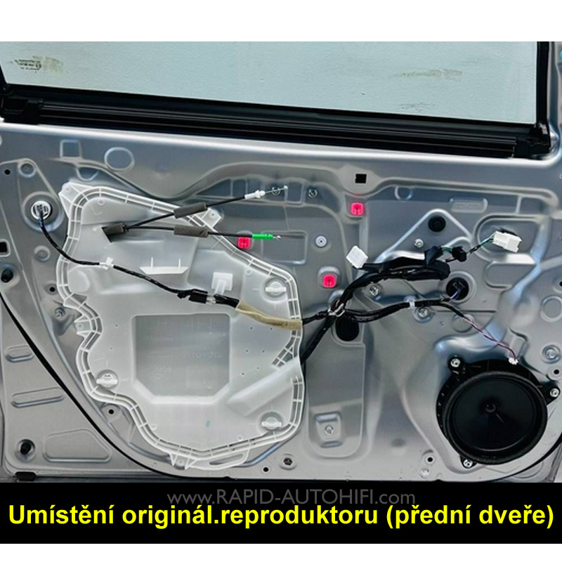 Reproduktory TOYOTA Yaris Toyota Yaris Cross od 2020 ESX HZ6.2W s redukcemi