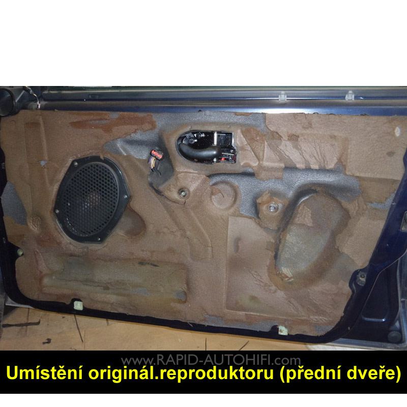 Reproduktory FORD Mondeo 1993-2000 ESX SXE62 s redukcemi