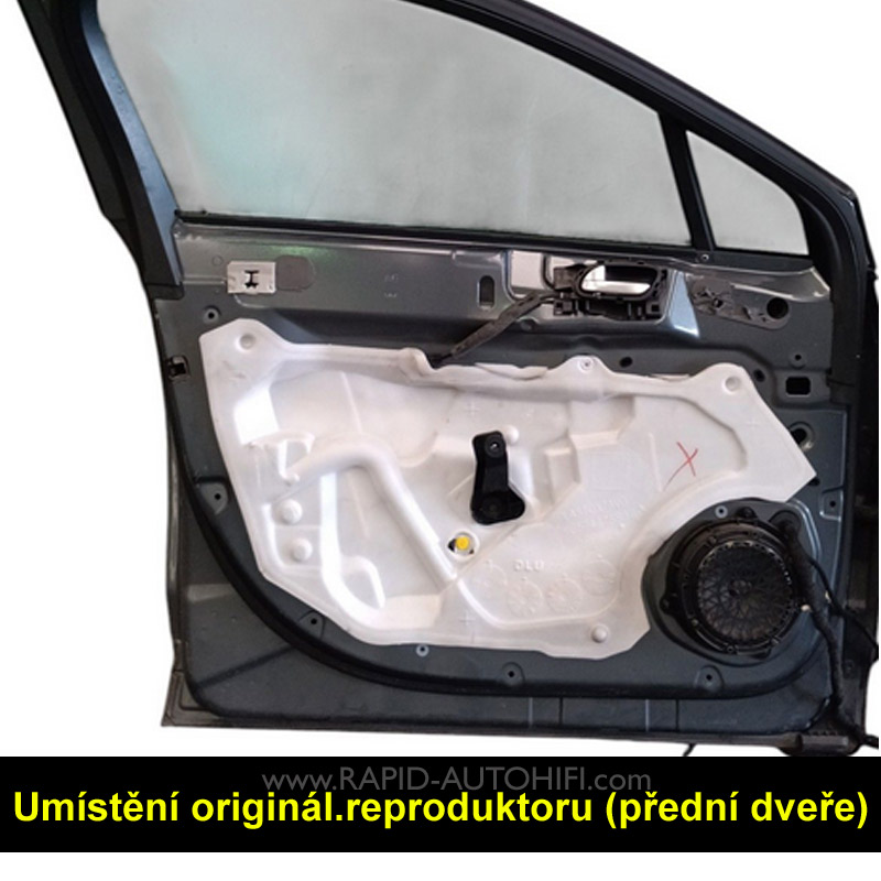Reproduktory CITROEN C5 2008-2017 ESX HZ62 sada s redukcemi