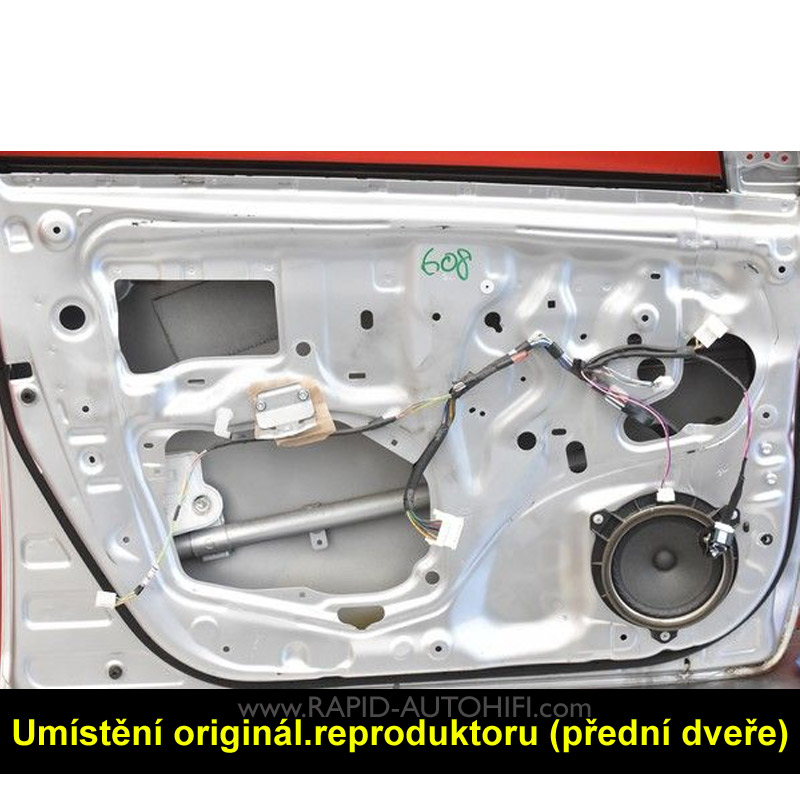 Reproduktory TOYOTA Corolla E150 Renegade RX62 s redukcemi