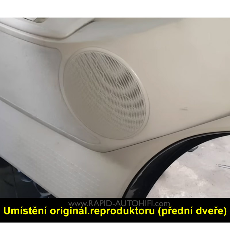 Reproduktory VW T4 Caravelle a Mutivan ESX SXE62 Přední s redukcemi