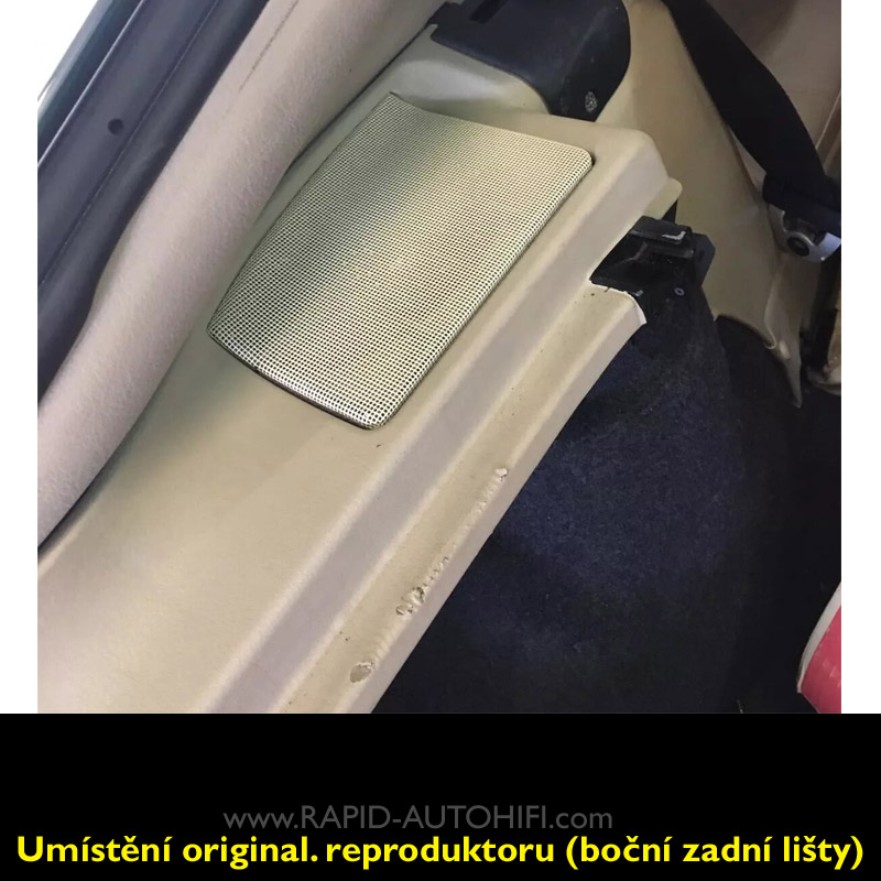 Reproduktory VW Corrado ESX H462 zadníí s redukcemi