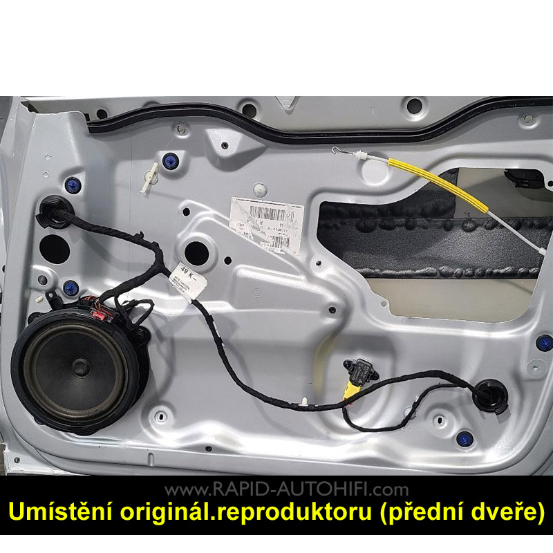Reproduktory AUDI A3 8P ESX HZ6.2Cv2 Přední s redukcemi