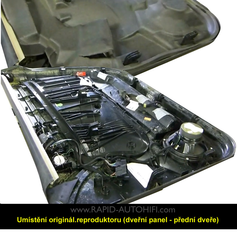 Reproduktory AUDI A6 C5 ESX HZ6.2Cv2 Přední s redukcemi
