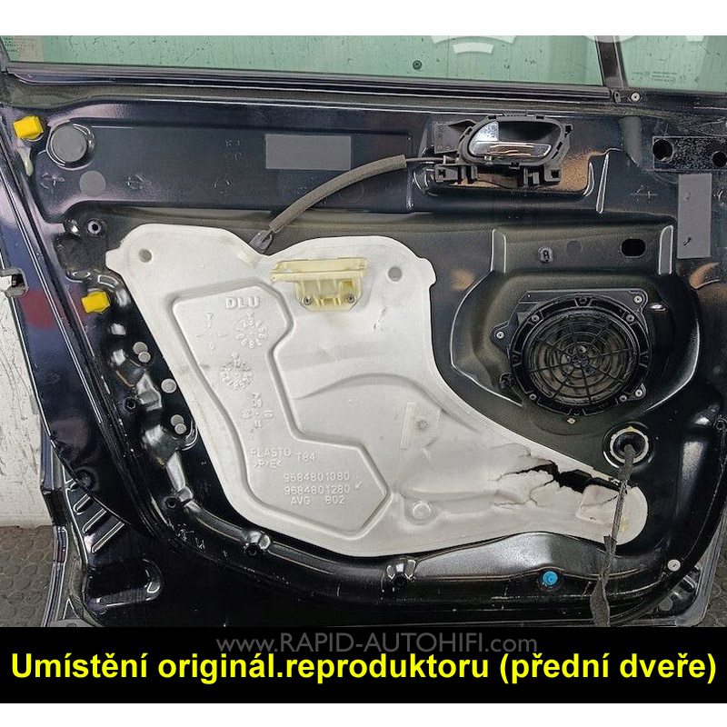 Reproduktory PEUGEOT 3008 Crunch DSX62 Přední s redukcemi