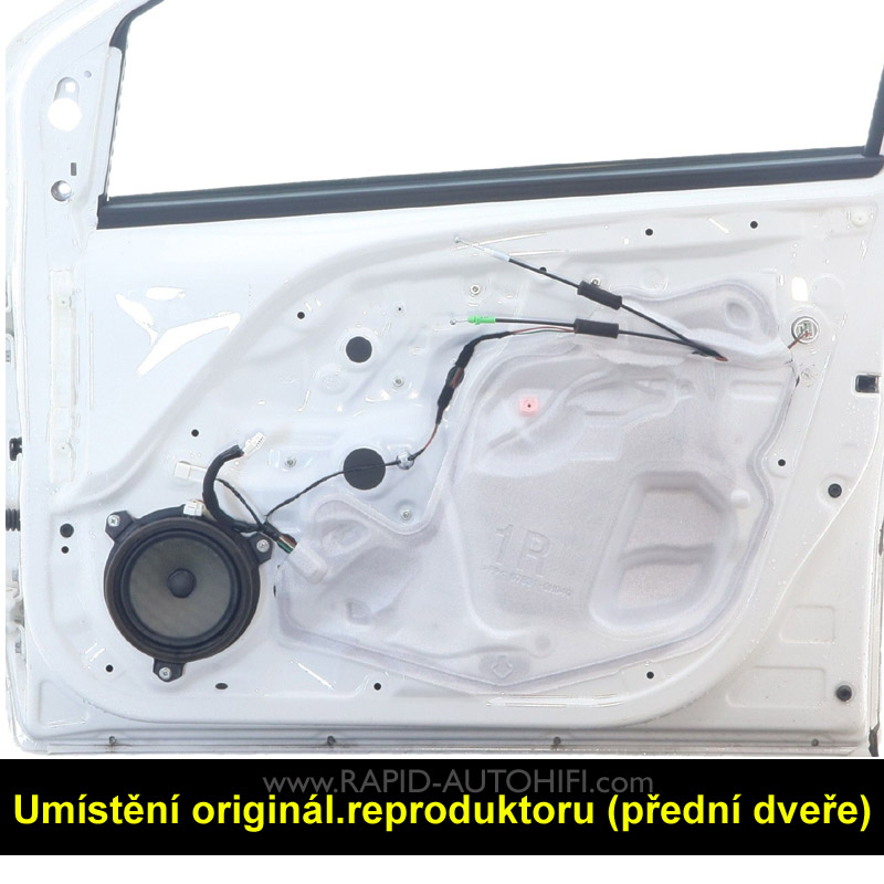 Reproduktory PEUGEOT 108 ESX SXE62 s redukcemi