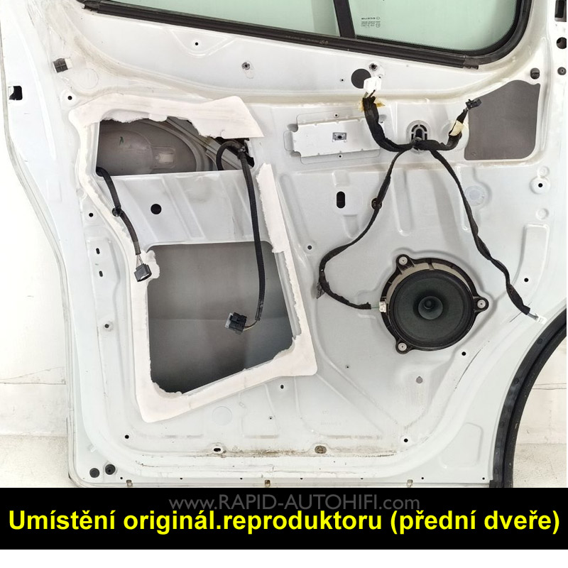 Reproduktory FIAT Talento ESX SXE62 s redukcemi