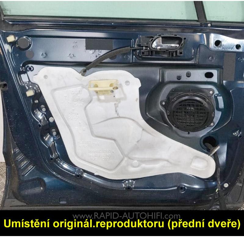 Reproduktory PEUGEOT 5008 I. ESX HZ62 Přední s redukcemi