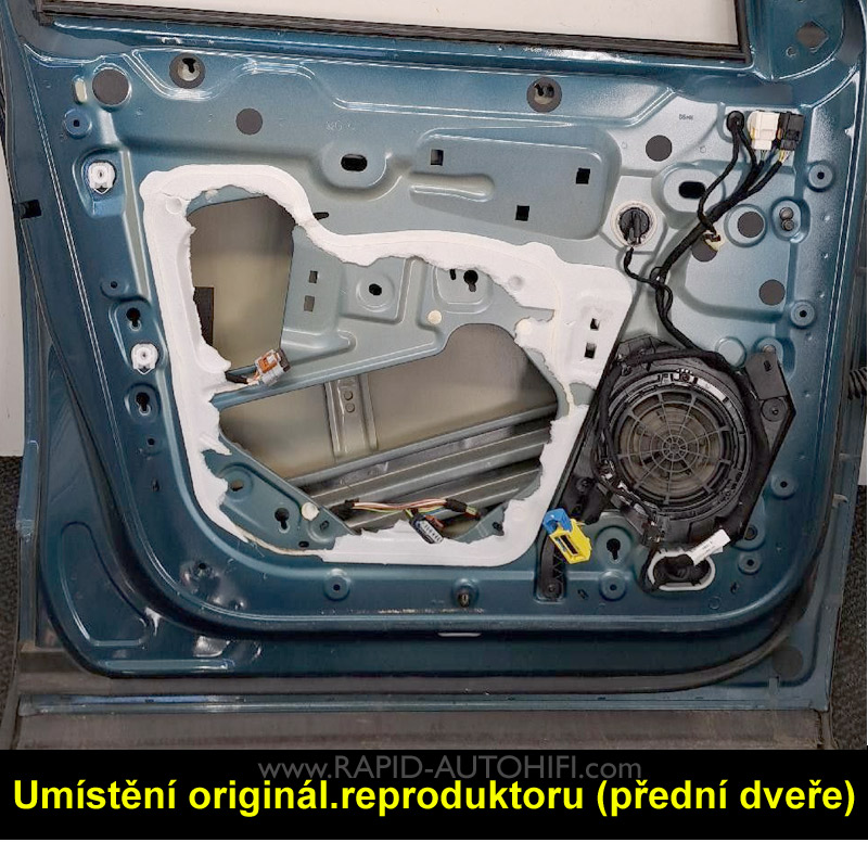 Reproduktory PEUGEOT 5008 II. Crunch DSX62 s redukcemi