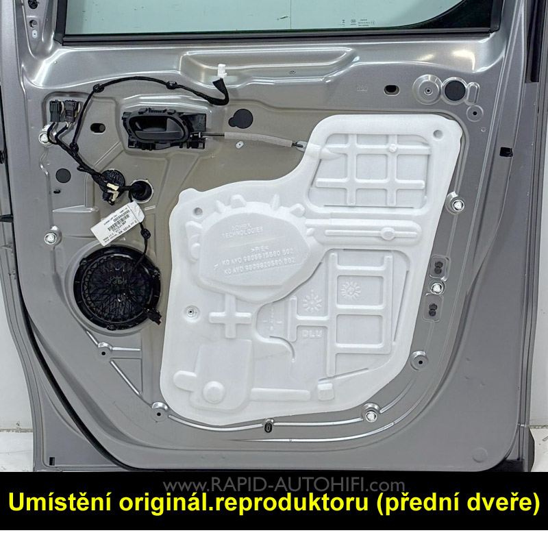 Reproduktory OPEL Vivaro C ESX SXE62 s redukcemi