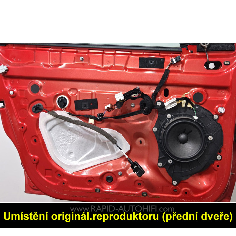 Reproduktory RENAULT Clio IV. Renegade RX6.2C Přední s redukcemi