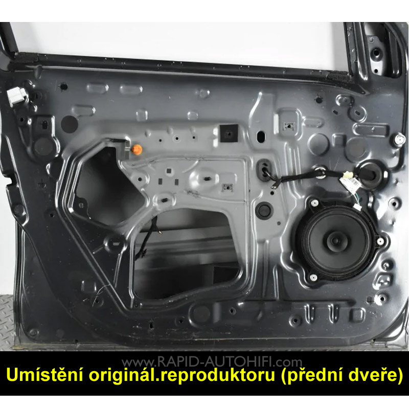 Reproduktory DACIA Duster 2017-2024 ESX HZ62 sada s redukcemi