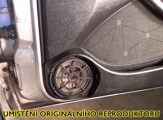 Reproduktory CITROEN Xsara ESX SXE62 sada s redukcemi