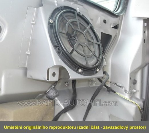 Reproduktory FIAT Ulysse PEUGEOT 807 Renegade RX62 sada s redukcemi