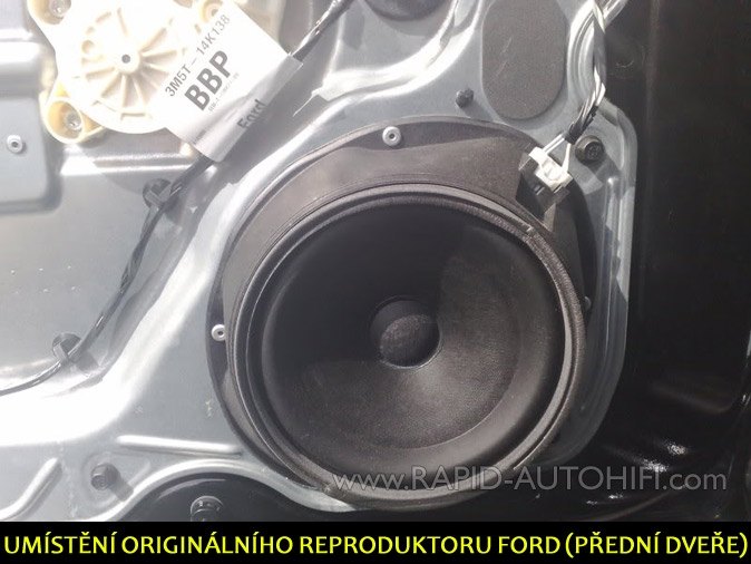 Reproduktory FORD Kuga 2008-2012 ESX HZ6.2W Přední s redukcemi