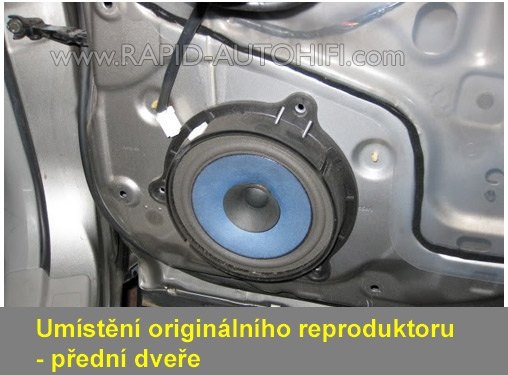 Reproduktory NISSAN X-Trail 2001-2013 Crunch DSX62 s redukcemi