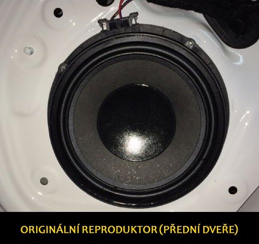Reproduktory ŠKODA Citigo SEAT Mii VW Up! ESX HZ62 s redukcemi