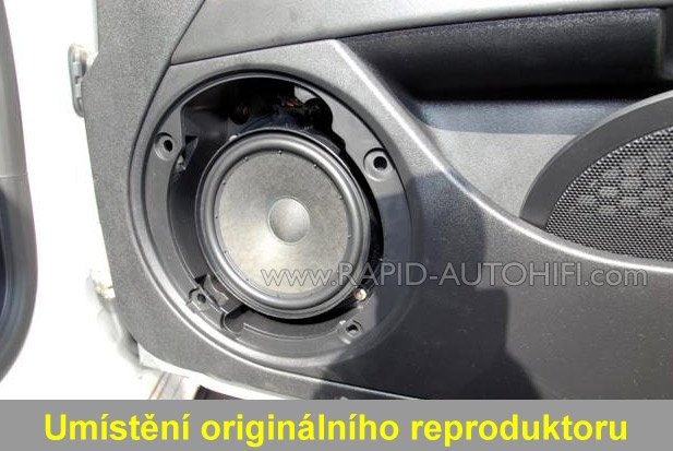 Reproduktory SEAT Leon 2005-2012 ESX SXE6.2W s redukcemi
