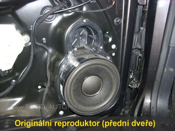 Reproduktory VW PASSAT B6 ESX HZ6.2CV2 Přední s redukcemi