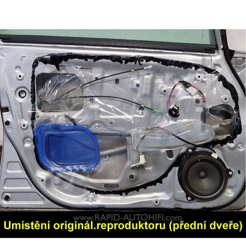 Reproduktory TOYOTA Auris E150 ESX HZ62 s redukcemi