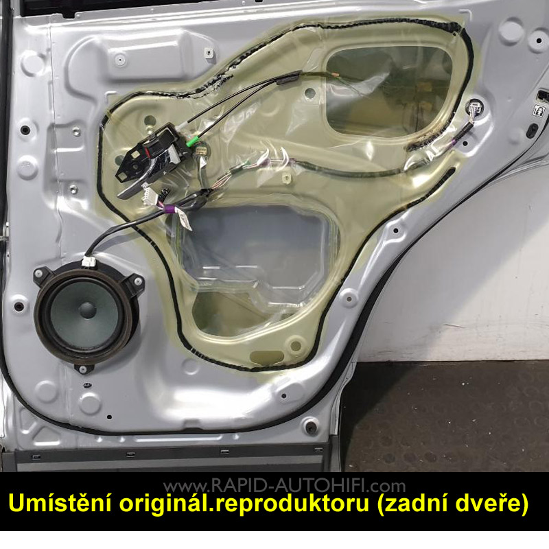 Reproduktory TOYOTA Rav4 2013-2018 ESX SXE62 s redukcemi
