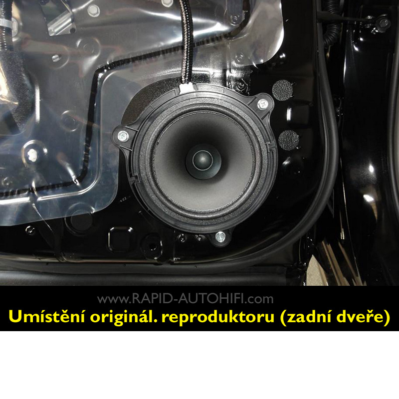 Reproduktory NISSAN Leaf ESX SXE62 Sada s redukcemi