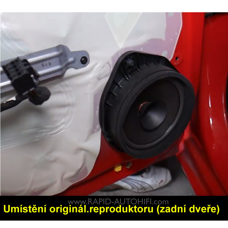 Reproduktory CHEVROLET Cruze ESX SXE6.2W s redukcemi