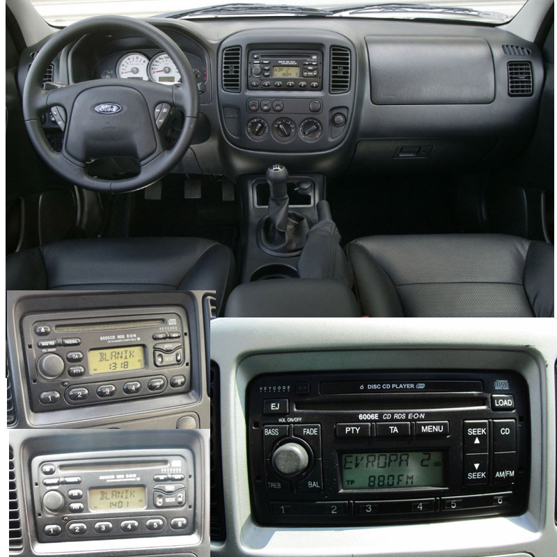 Autorádio FORD Maverick 2000-2007 JVC KD-X282BT Bluetooth s instalační sadou