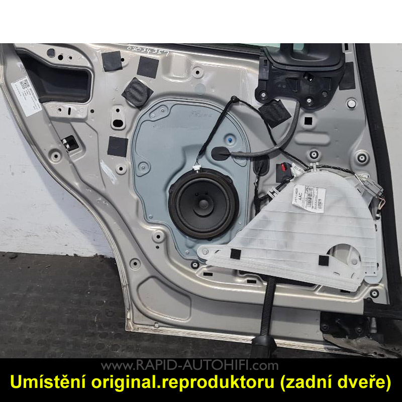 Reproduktory FORD B-MAX ESX HZ62 s redukcemi