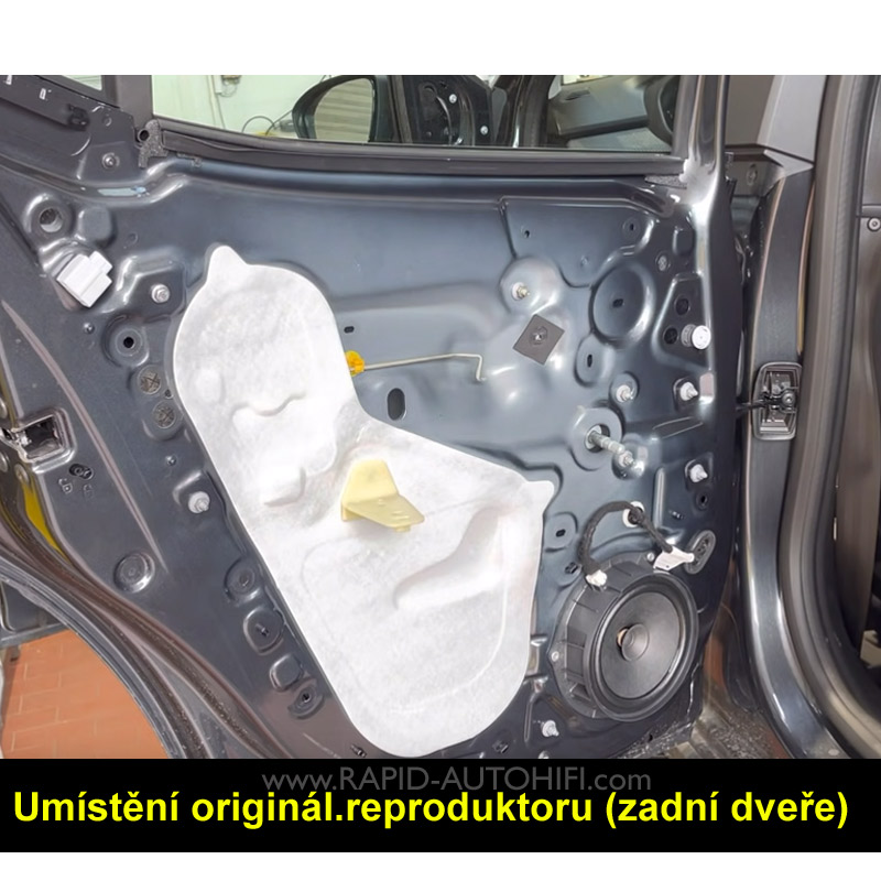 Reproduktory DACIA Sandero od 2020 Lightning Audio S4.65C Sada s redukcemi