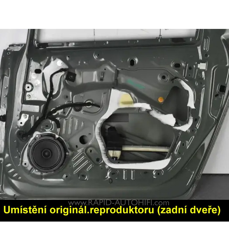 Reproduktory DACIA Jogger Renegade RX6.2C Sada s redukcemi