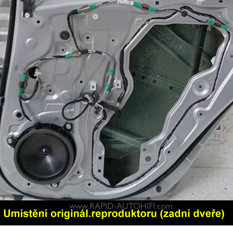 Reproduktory TOYOTA Corolla E210 TOYOTA Corolla Cross Renegade RX6.2C Přední s redukcemi