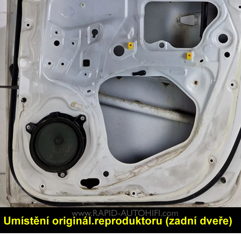 Reproduktory TOYOTA Hilux Renegade RX6.2C Přední s redukcemi