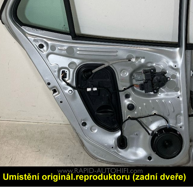 Reproduktory ŠKODA Fabia IV. Crunch DSX62 s redukcemi
