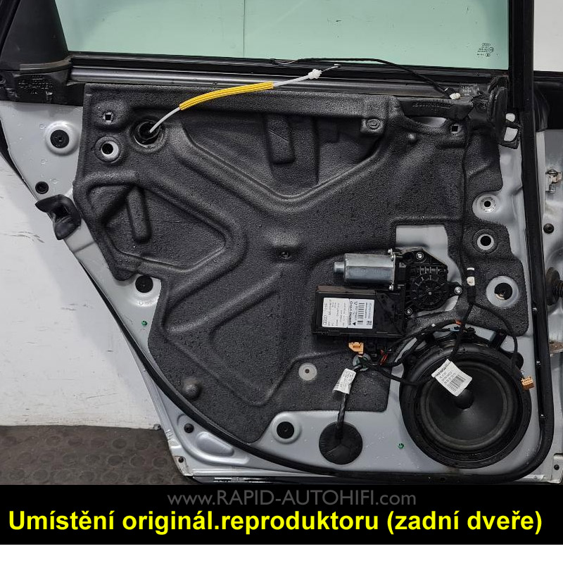 Reproduktory AUDI A4 B6 B7 ESX HZ6.2W s redukcemi