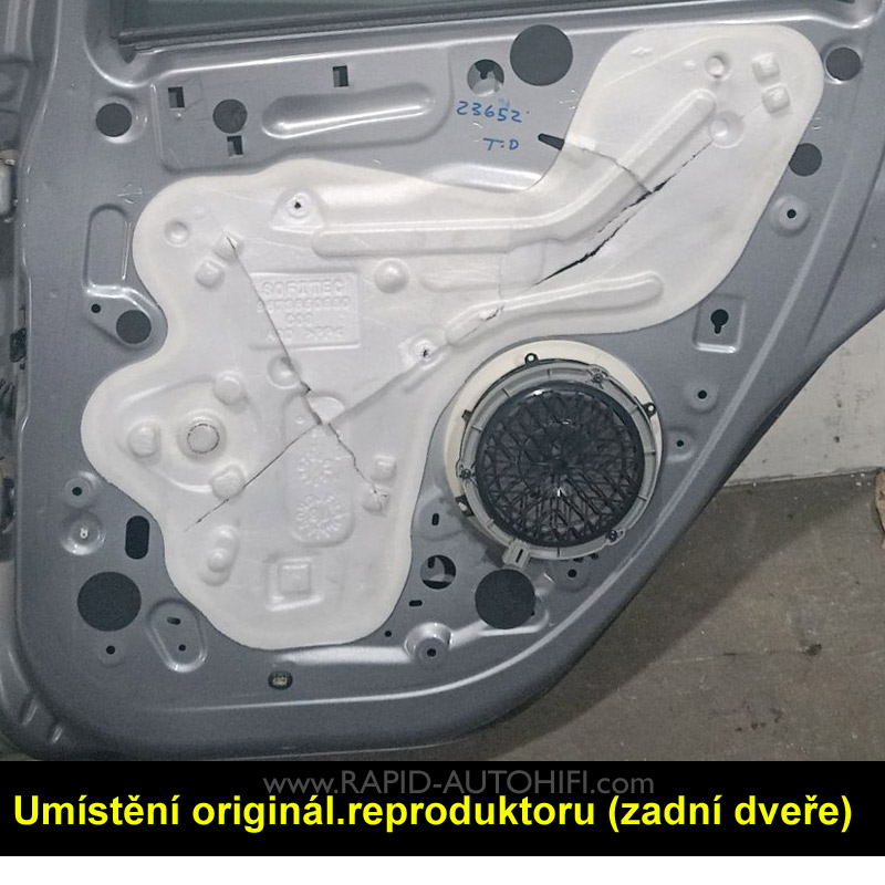 Reproduktory PEUGEOT 2008 ESX SXE62 s redukcemi